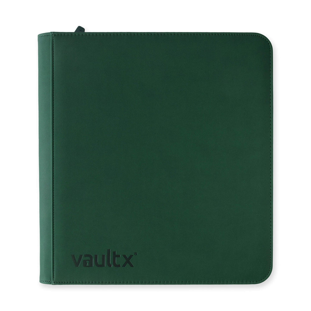 Vault X Exo-Tec 12-Pocket Zip Binder - Green