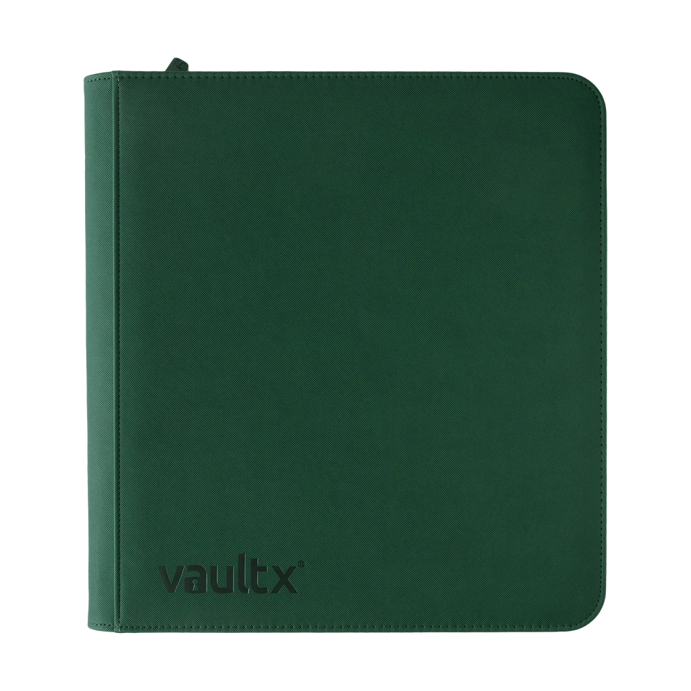 Vault X Exo-Tec 12-Pocket XL Zip Binder - Green