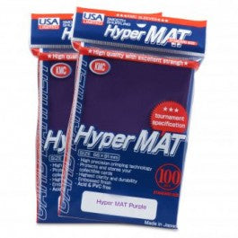 KMC Sleeves Hyper Matte Purple 100-Count