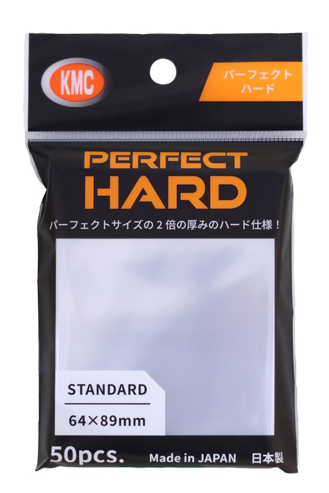 KMC Sleeves: Standard Perfect - Clear 50CT - Hard
