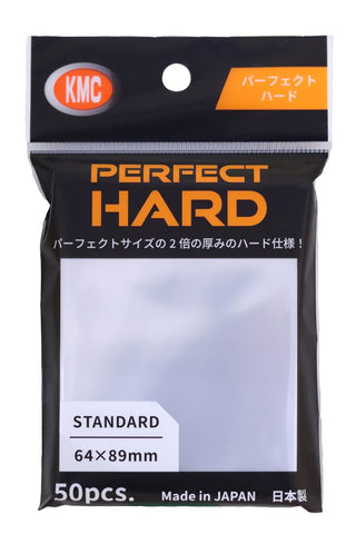 KMC Sleeves: Standard Perfect - Clear 50CT - Hard