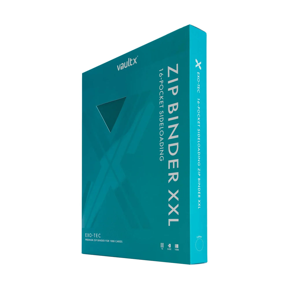Vault X 16-Pocket Zip Binder XXL - Teal