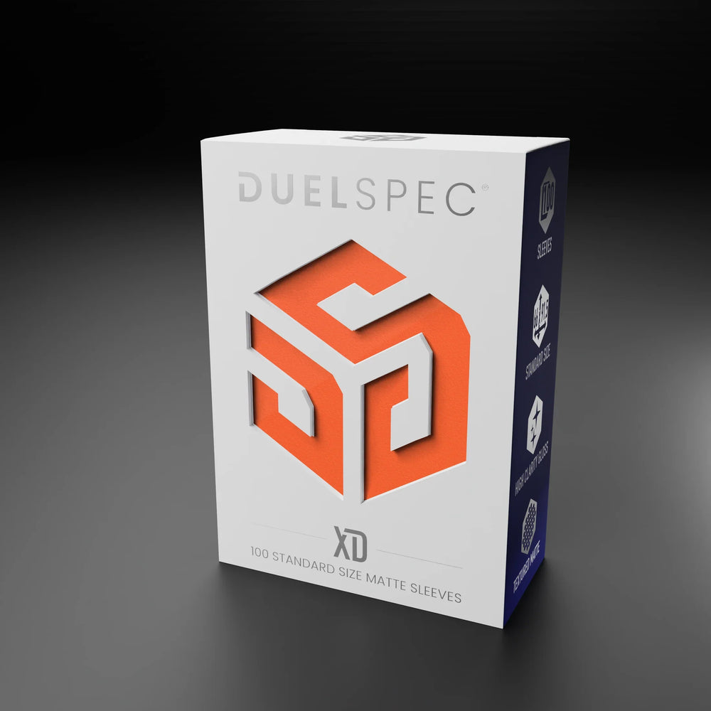 Duel Spec XD Standard Size Sleeves - Dragonic Orange