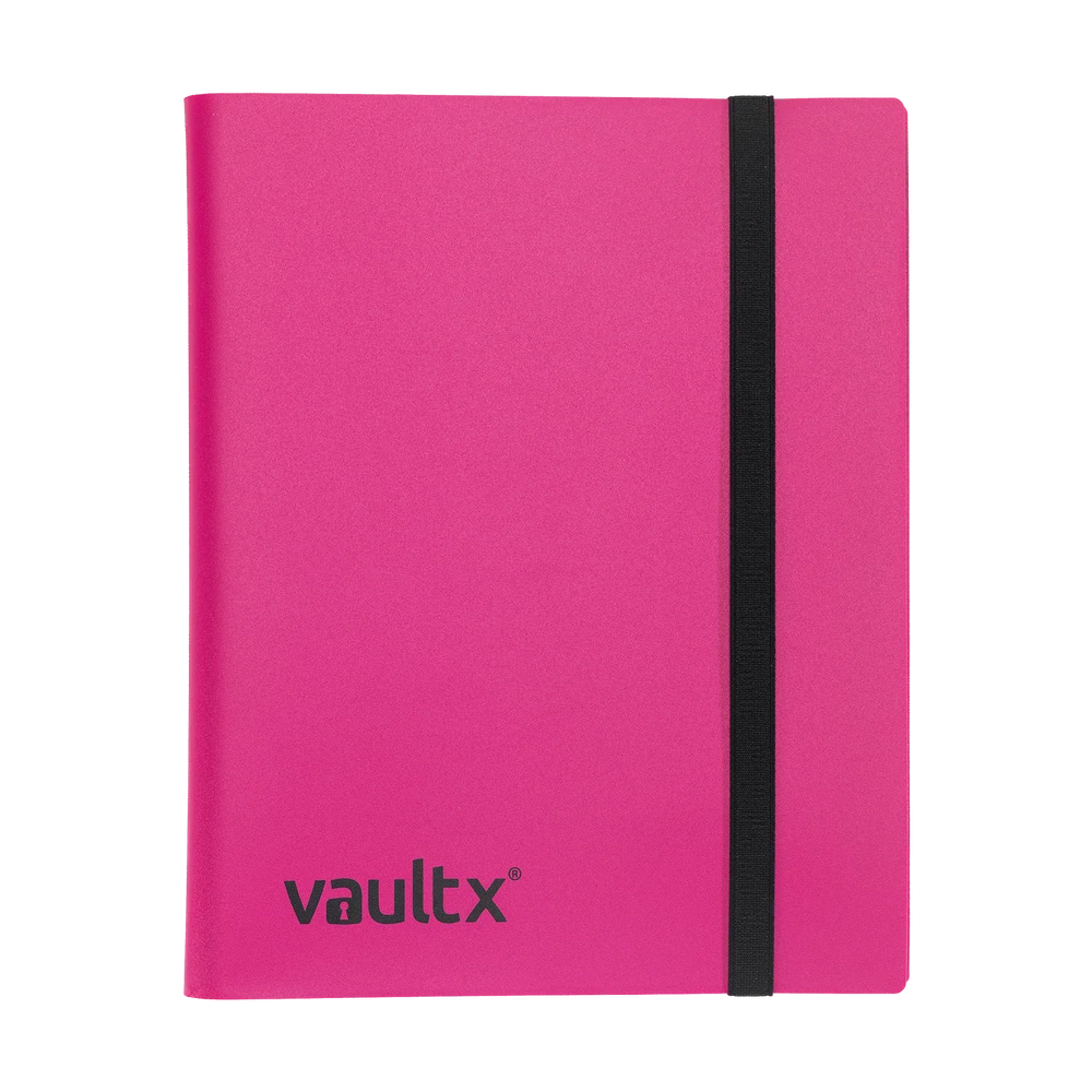 Vault X 9-Pocket Strap Binder - Pink