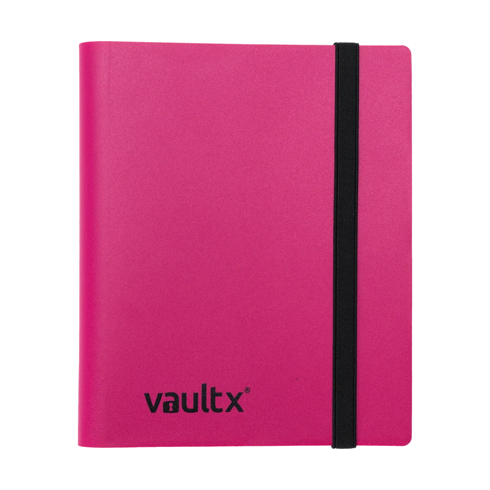 Vault X 4-Pocket Strap Binder - Pink
