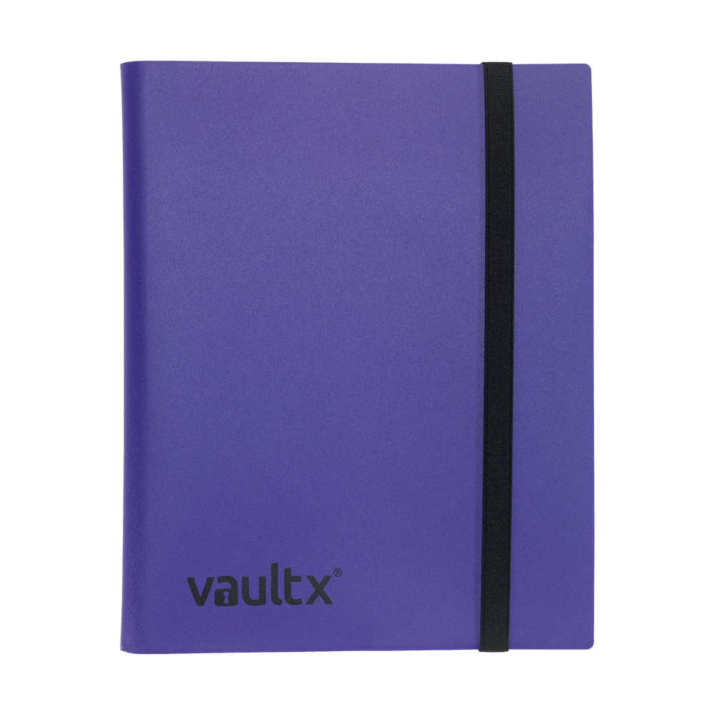 Vault X 9-Pocket Strap Binder - Purple