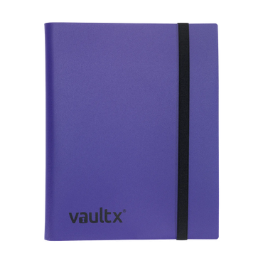 Vault X 9-Pocket Strap Binder - Purple