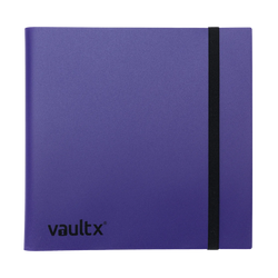 Vault X 12-Pocket Strap Binder - Purple