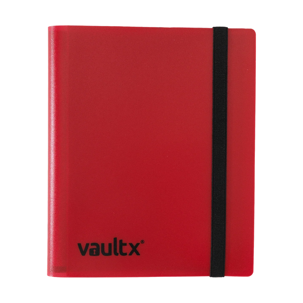 Vault X 4-Pocket Strap Binder - Red