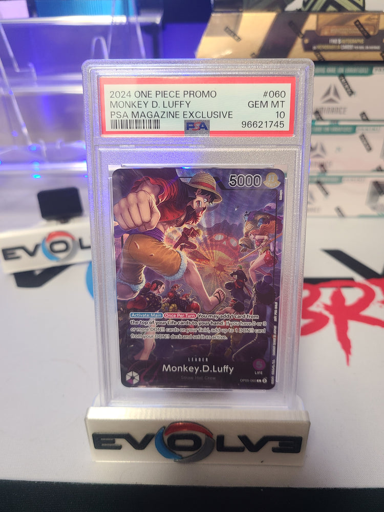2024 One Piece Promo Monkey D. Luffy Exclusive - psa 10