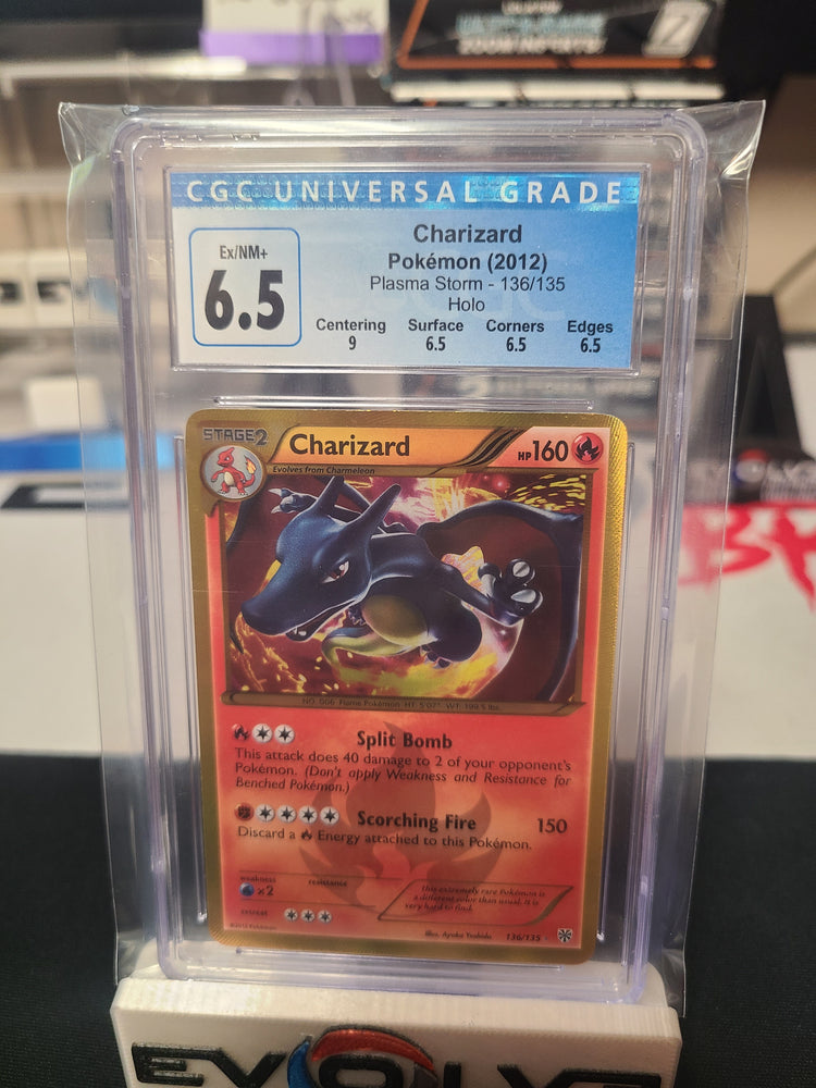 Charizard (136/135) [Black & White: Plasma Storm] CGC 6.5