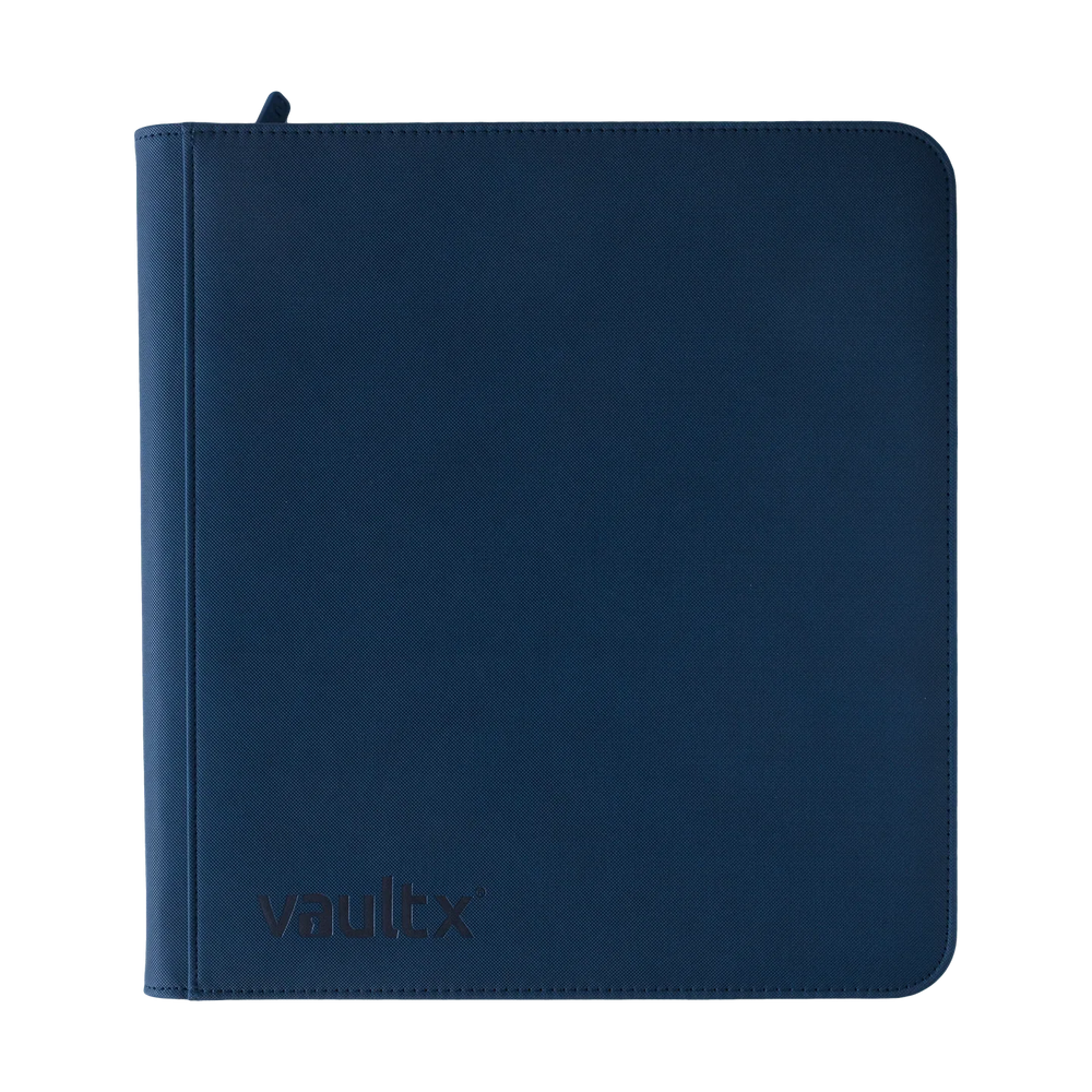 Vault X Exo-Tec 12-Pocket Zip Binder - Blue