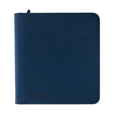 Vault X Exo-Tec 12-Pocket Zip Binder - Blue