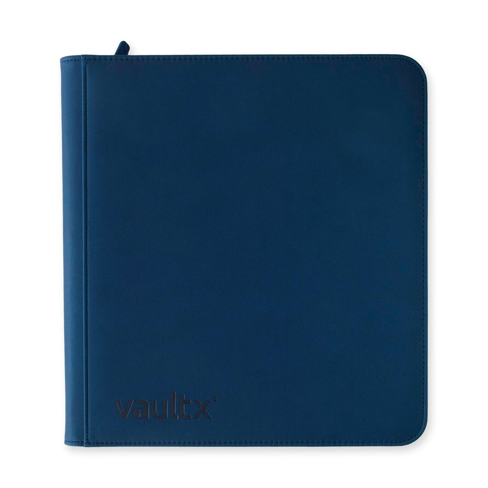 Vault X Exo-Tec 12-Pocket XL Zip Binder - Blue