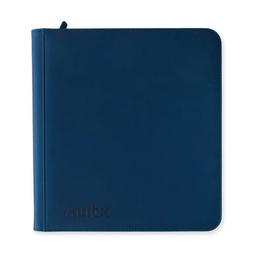 Vault X Exo-Tec 12-Pocket XL Zip Binder - Blue