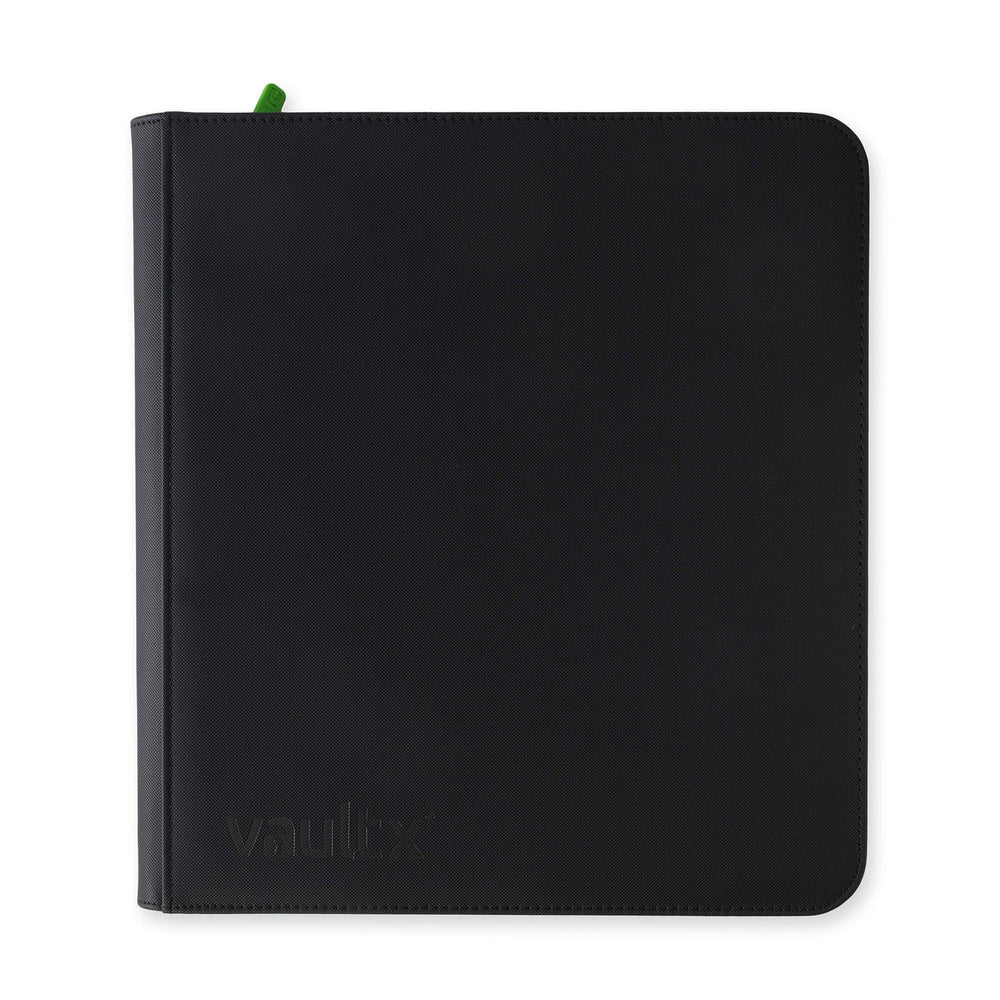 Vault X Exo-Tec 12-Pocket XL Zip Binder - Black