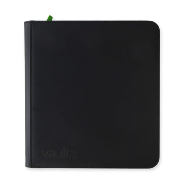 Vault X Exo-Tec 12-Pocket XL Zip Binder - Black