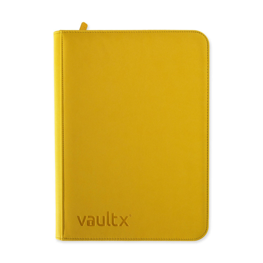 Vault X Exo-Tec 9-Pocket Zip Binder - Yellow