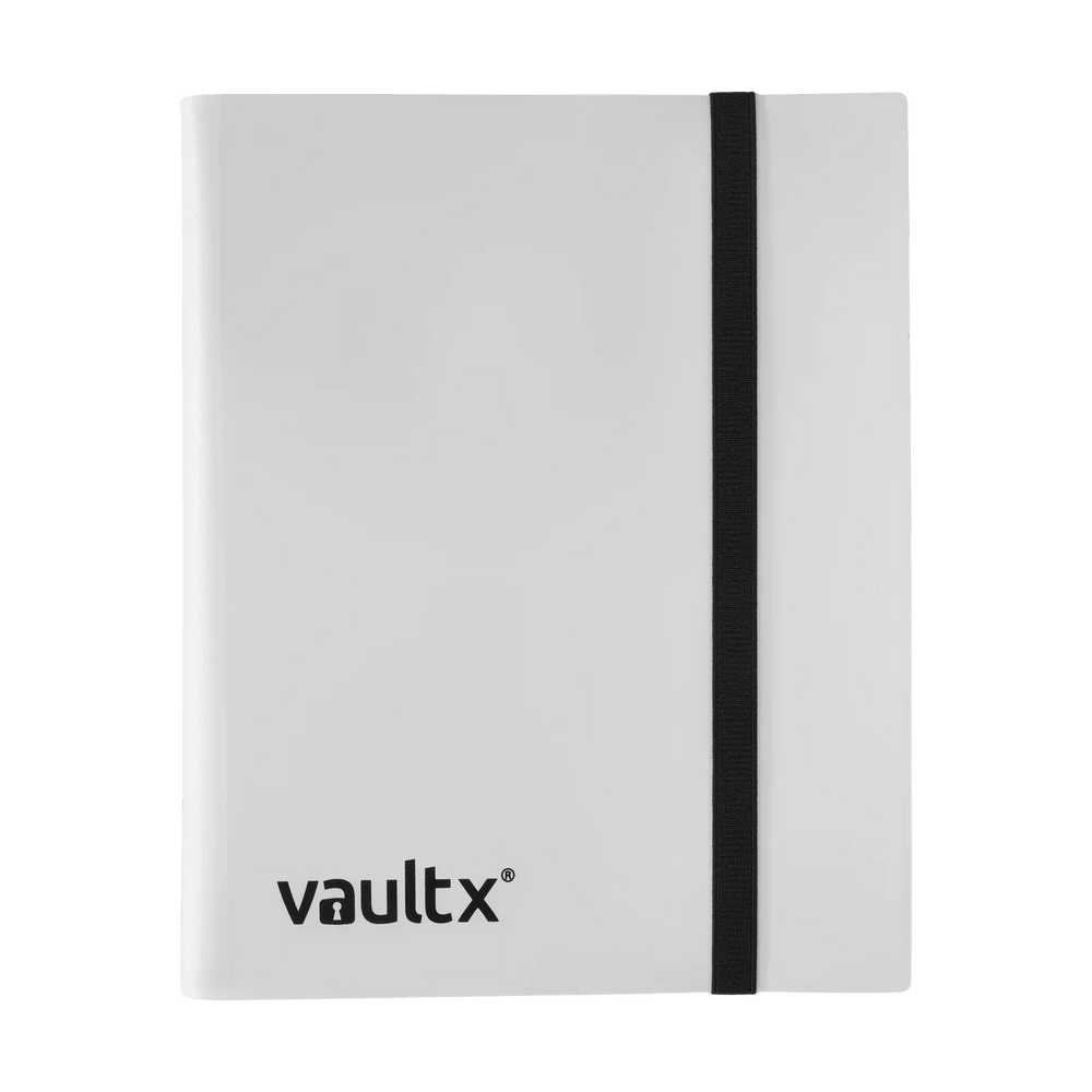 Vault X 4-Pocket Strap Binder - White