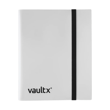 Vault X 4-Pocket Strap Binder - White