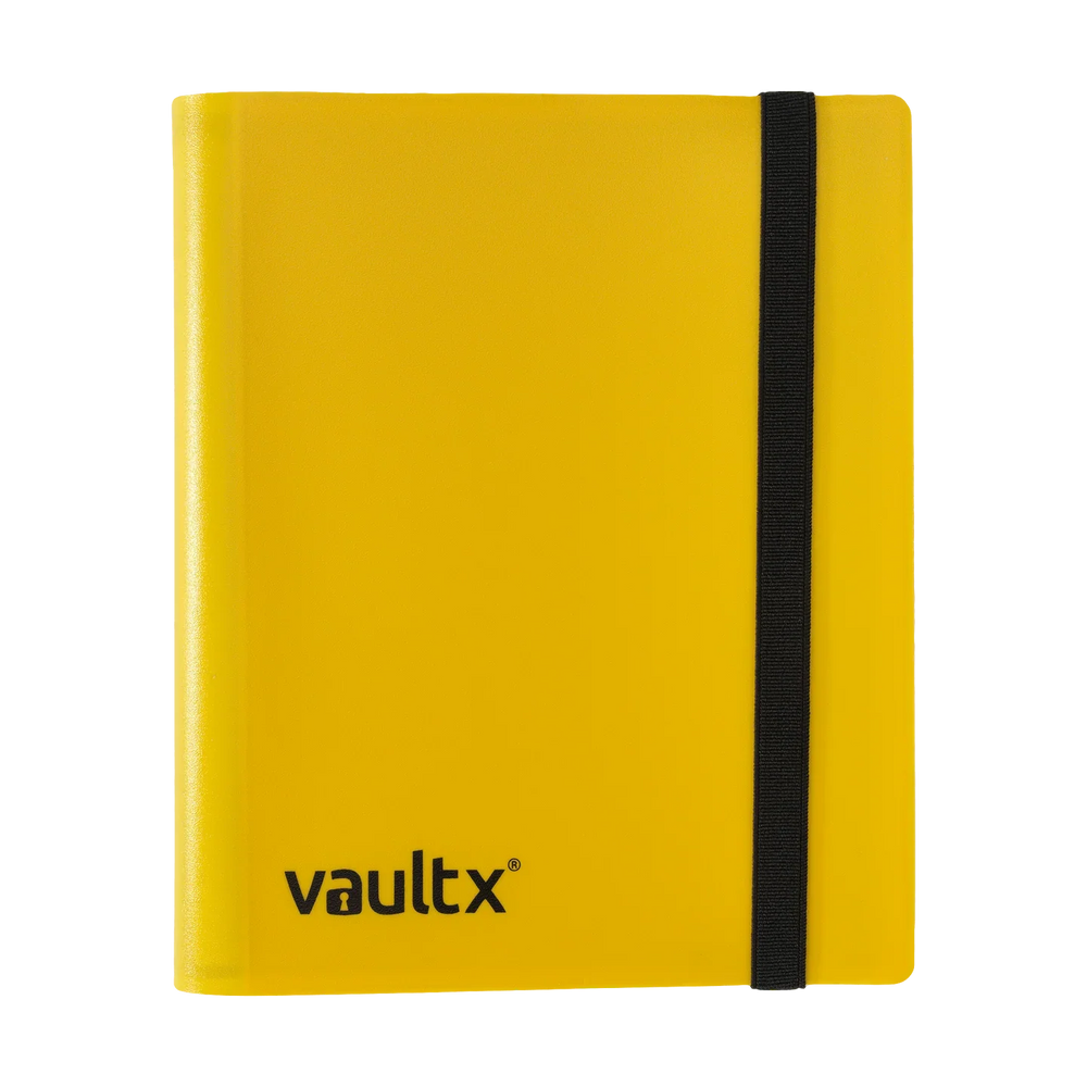 Vault X 4-Pocket Strap Binder - Yellow