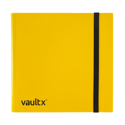 Vault X 12-Pocket Strap Binder - Yellow