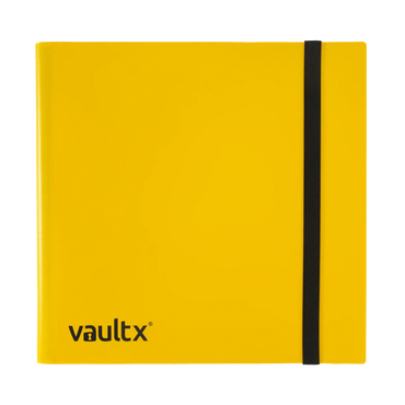 Vault X 12-Pocket Strap Binder - Yellow