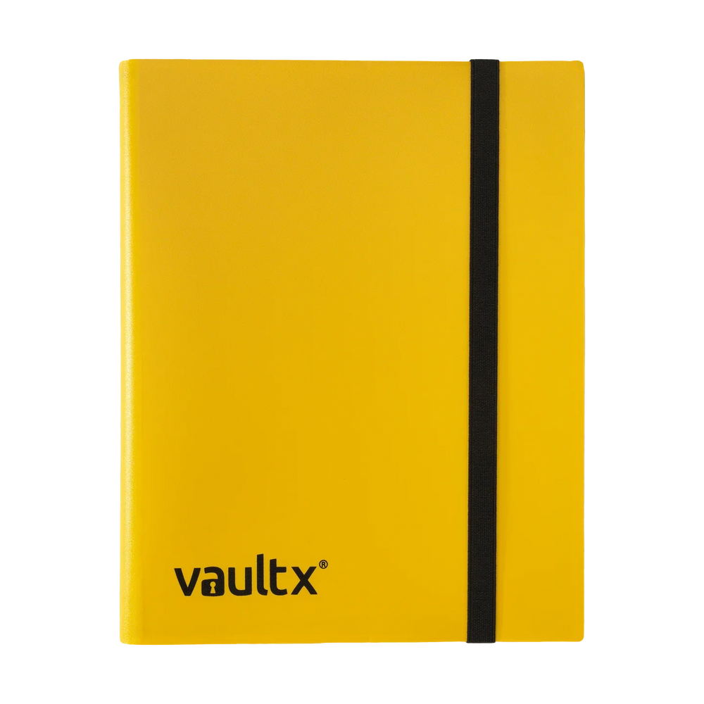 Vault X 9-Pocket Strap Binder - Yellow