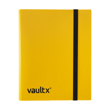 Vault X 9-Pocket Strap Binder - Yellow