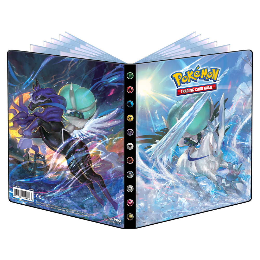 Ultra PRO: 4-Pocket Portfolio - Sword & Shield (Ice & Shadow Rider Calyrex)