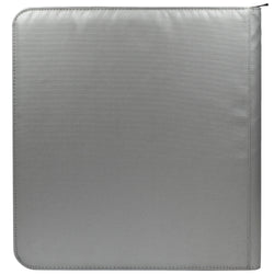 Ultra PRO: 12-Pocket Zippered PRO-Binder (Silver)
