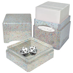 Ultra PRO: Satin Tower - Glitter Clear