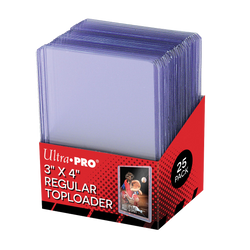 Ultra PRO: Toploader - 3" x 4" (25ct Regular) [Pack of 4]