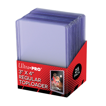 Ultra PRO: Toploader - 3" x 4" (25ct Regular) [Pack of 4]