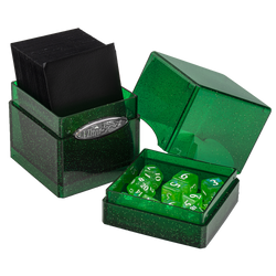 Ultra PRO: Satin Tower - Glitter Green