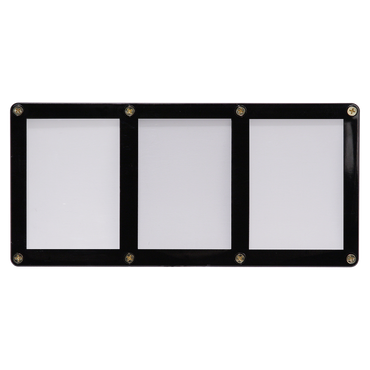 Ultra PRO: Screwdown Holder - Black Frame (3-Card)