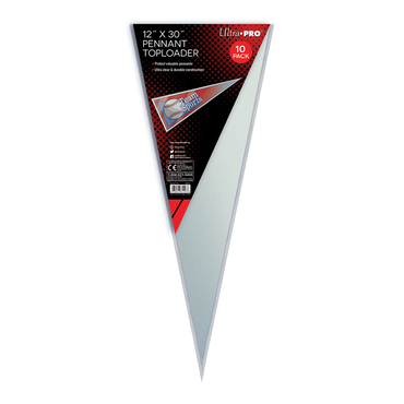 Ultra PRO: Toploader - 12" x 30" (10ct - Pennant Toploader)