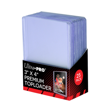 Ultra PRO: Toploader - 3" x 4" (25ct Super Clear Premium) [Pack of 4]