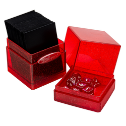 Ultra PRO: Satin Tower - Glitter Red