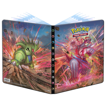 Ultra PRO: 9-Pocket Portfolio - Sword & Shield (Tyranitar & Single Strike Urishu)