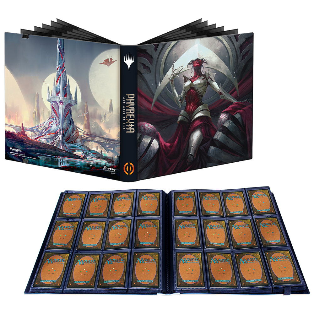 Ultra PRO: 12-Pocket PRO-Binder - Phyrexia All Will Be One (Elesh Norn & Planeswalker Symbol Tower)