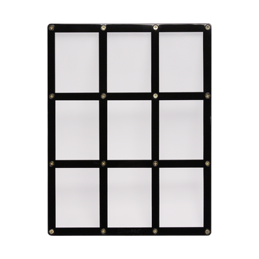 Ultra PRO: Screwdown Holder - Black Frame (9-Card)
