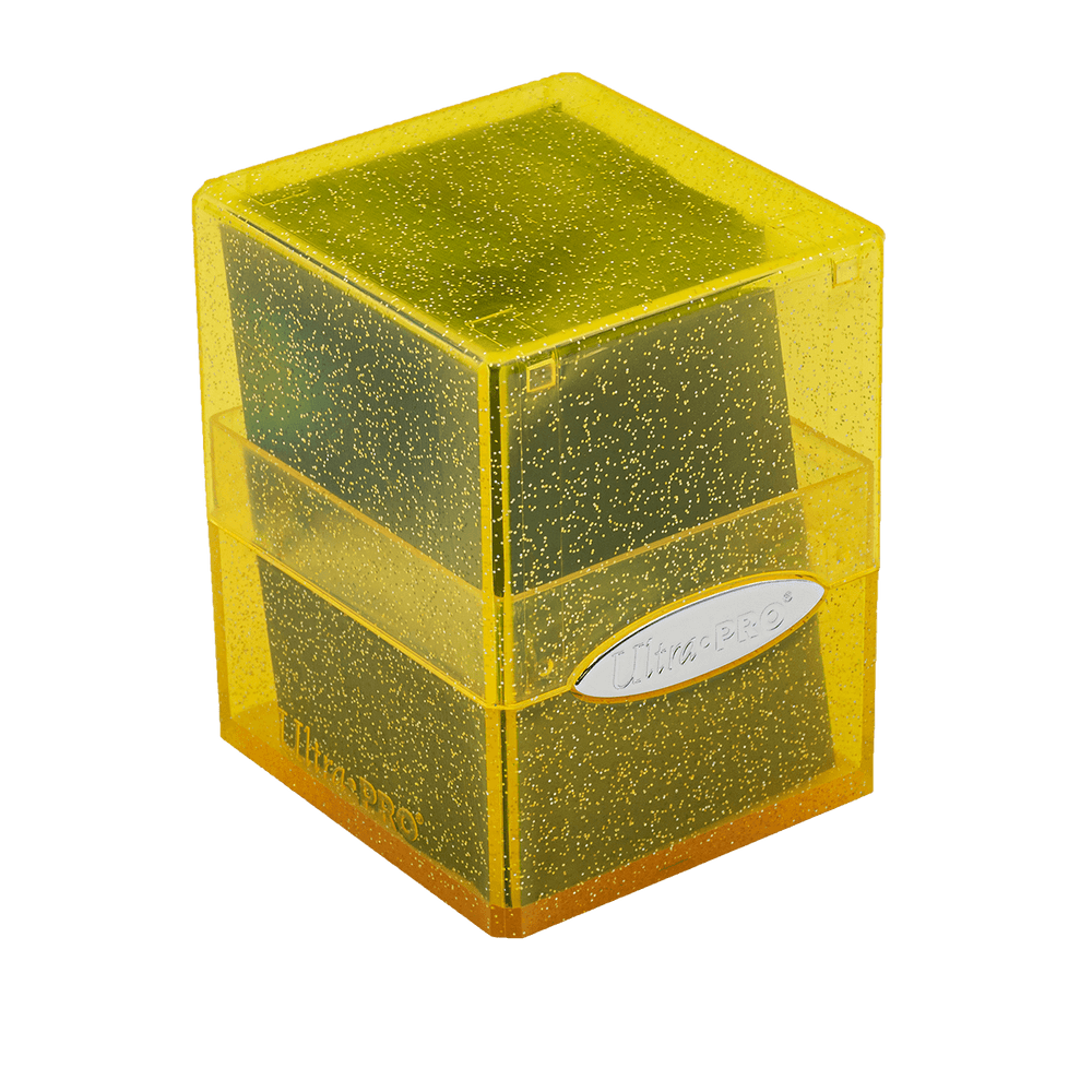 Ultra PRO: Satin Cube - Glitter Yellow