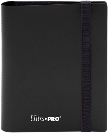 Ultra PRO: 2-Pocket PRO-Binder - Eclipse (Jet Black)