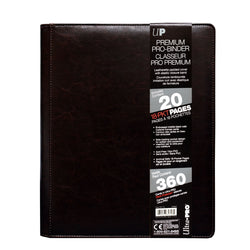 Ultra PRO: 9-Pocket PRO-Binder - Cowhide (Black)