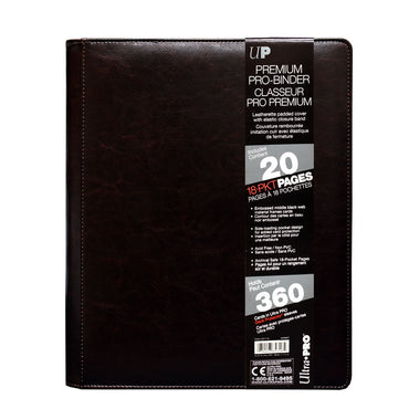 Ultra PRO: 9-Pocket PRO-Binder - Cowhide (Black)