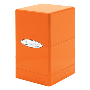 Ultra PRO: Satin Tower - Hi-Gloss (Pumpkin Orange)