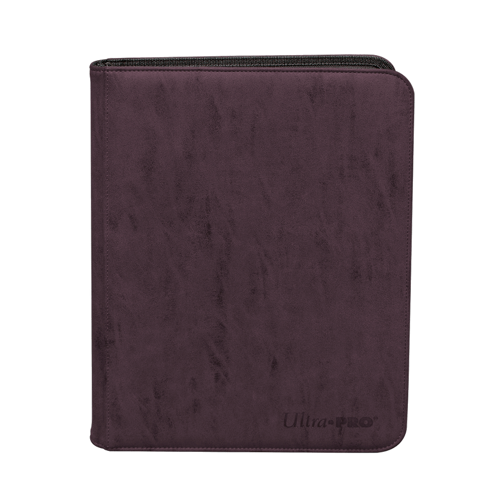 Ultra PRO: 9-Pocket Premium Zippered PRO-Binder - Suede Collection (Amethyst)