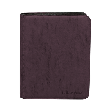 Ultra PRO: 9-Pocket Premium Zippered PRO-Binder - Suede Collection (Amethyst)