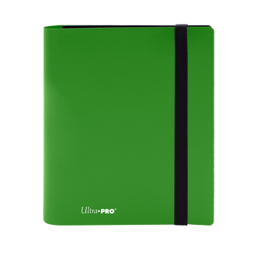 Ultra PRO: 4-Pocket PRO-Binder - Eclipse (Lime Green)